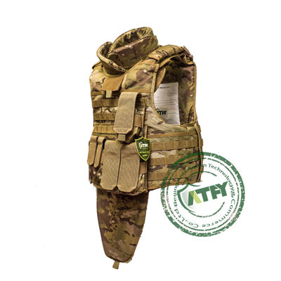 UHWMPE Bulletproof Level 4 Ballistic Vest Full Body Armor Lightweight