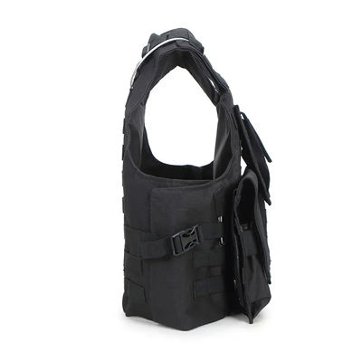 1000D Oxford Military And Police Equipment Black Molle Tactical Vest Plate Carrier
