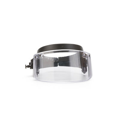 Iiia Bulletproof Ballistic Visor Shield Helmet Bullet Proof Visor Guard Mask